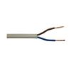 2192Y 2-Core Electric Cable 0.5mm 3A White or Black Flat Flexible (5m, White)