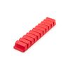 TEKTON 10-Tool Modular Driver Organizer Set (Red) | ODM91210 | Made in USA