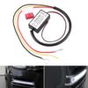 DRL Controller Auto Car LED Daytime Running Lights Controller Dimmer ON/OFF Switch Daytime Running Light Relay Harness Dimmer