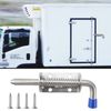 Bitray Spring Loaded Latch Pin Stainless Steel Barrel Bolt Silver