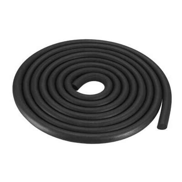 9.8ft Foam Rubber Seal Weather Strip 12mm Diameter 3 Meters Black