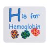 CafePress H Is For Hemoglobin Mousepad Non-slip Rubber Gaming Mousepad