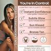Sun Laboratories Tan Overnight Self-Tanning  Lotion and Mitt - Medium - 2 Pack