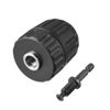 3/8" Keyless Drill Chuck Hex Shank Adapter 0.8-10mm 3-Jaw for Cordless Drill