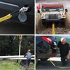2" x 6FT Eye&Eye Web Lifting Sling Flat Loops Rigging Towing Hoist Straps Nylon