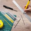 Deep Hole Carpenter Pencil Set With Refill And Built-in Sharpener 2 Count