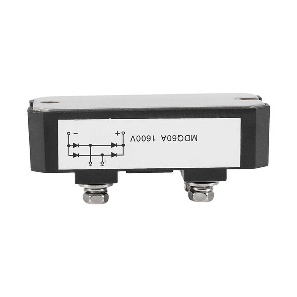 Hilitand Single Phase Diode Bridge Rectifier Module 60A 1600V High Power 4 Terminals Current Conversion Module 78 x 40 x 35mm