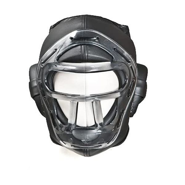 ISAMI TT-300 Regular Head Guard (with Head Cover) (Black, S, Head Circumference: 18.1 - 21.7 inches (46 - 55 cm)