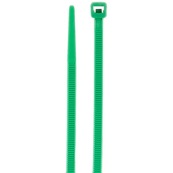 TRUSCO Color Cable Ties Green