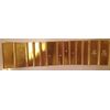 CH Hanson 10146 1/2" Brass Letters & Numbers Set 92 pc