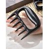 1pair Handheld Meat Shredder Tools – Easy Grip Claws for BBQ & Kitchen Use - NEW