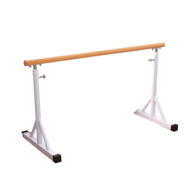 Yoga Pilates Dance Bar Mobile Press Studio Ballet Equipment, White Square Tube 2.5m