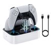 Mcbazel Fast Charging Station for PS5 Edge Controller, PS5 Charging Dock, PS5 Controller Charger for PlayStation 5 DualSense Controller with LED Indicator (White)