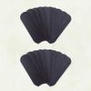 Healifty 40pcs Foot File Replacement Sandpaper Pedicure Refill Pads Foot File Exfoliating Scrubber Pedicure Accessories Black