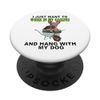 Work In My Garden & Hang W Xoloitzcuintli PopSockets Swappable PopGrip