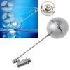 Buwei DN15 Male Thread Water Tank Ball Stainless Steel Flow Control Float Sensor Valve