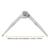 sourcing map Navigation Divider 5 Inch 125mm Adjustable Straight Pattern Divider Compass for Metalworking Geometry Drawing Woodworking