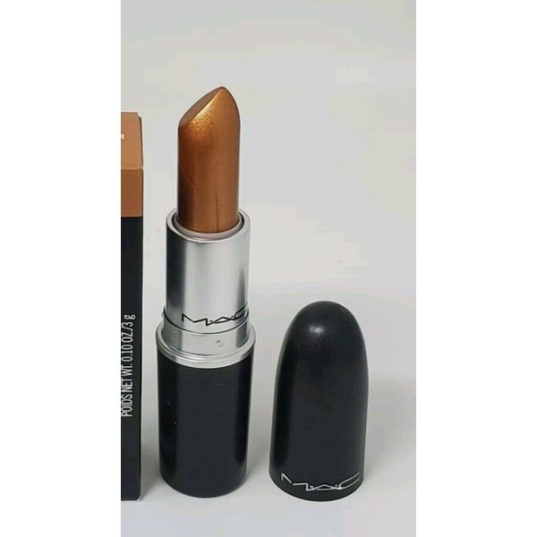 MAC Bronze Shimmer 304 Frost Lipstick NIB .1 oz Genuine