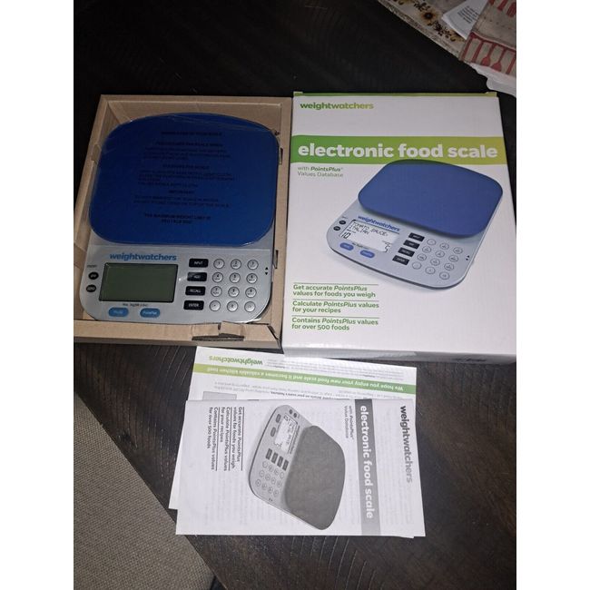 Weight Watchers Electronic Food Scale w PointsPlus Values Database Model  30060