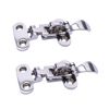 2Pcs Marine Stainless Steel Toggle Latch Anti-Rattle Hatch Fastener Deck Hinge