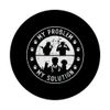 My Problem My Solution Pictogram Dad Veterinary Veterinarian PopSockets Standard PopGrip