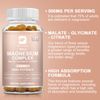 Magnesium Complex Capsules 300MG Magnesium Glycinate, Citrate, Malate Supplement