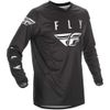 Fly Racing Universal Jersey (Black/White, 3X-Large)