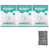 Honey Powder, Unscented Powder Type x 3 + Bath Additive Petite Fleur Set