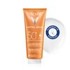 Vichy Capital Soleil Moisturising Family Milk with SPF 50+ for Adults and Children, for Light or Sensitive Skin, High Protection against UV Rays, 300 ml