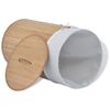 CHARMMA Laundry Bin Round Natural,Laundry Baskets-242723