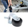 SG Store 2pcs 2-ton Hydraulic Jack Caster Replacement Wheel for Garage 7x4cm