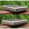 CaLeQi Cigarette Case Holds 20, Pure Copper Old Silver (Copper)