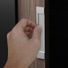 2 Finger Pull Flush Self-Stick on Handle Bypass Sliding pocket Doors Adhesive