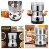Electric Coffee Bean Grinder Nut Seed Grind Spice Crusher Mill Blender /Silver