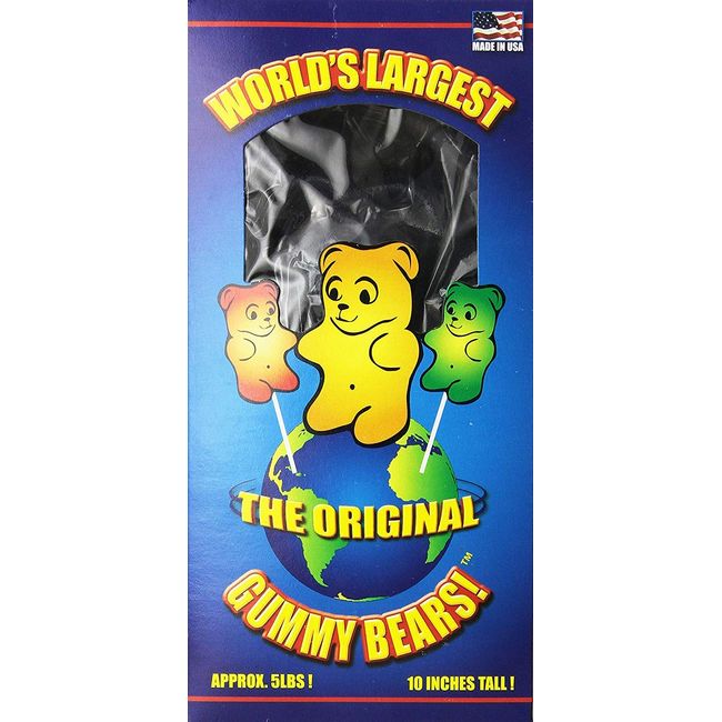 Giant 5 LB Gummy Bear - Blue Raspberry