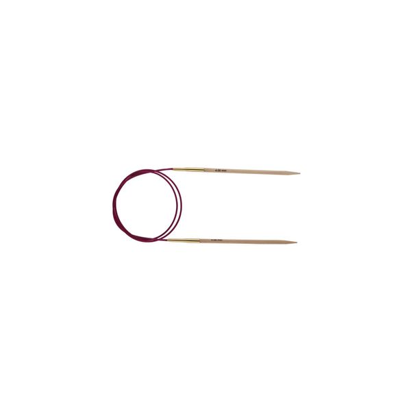 KnitPro KP35333 80 cm x 6.5 mm Basix Fixed Circular Needles, Birch