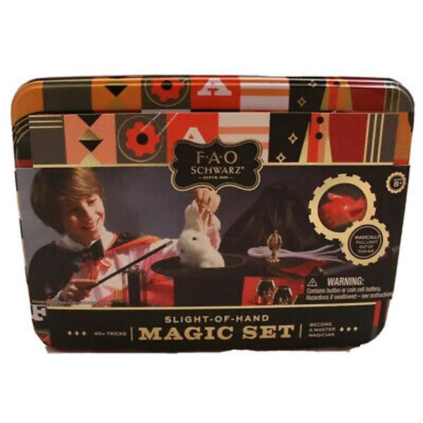 Magic Tricks Set FAO Schwarz Ultimate 40+ Trick Magician's Bundle New Gift