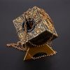 Puzzle Box Functional, Puzzle Cube Detachable - Lament Configuration with Base, Deformation Puzzle Lock Box Decoration