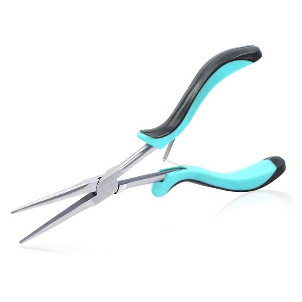 SPEEDWOX 7 Inches Mini Needle Nose Pliers Small Long Reach Needle Nose Pliers Extra Long Nose Pliers Tool for Jewellery Making Beading