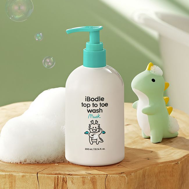 [Blue Dragon Sea Edition] Eyebodle All-in-one Top to Toe Wash Musk 300ml