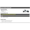 Suspension Subframe Mounting Kit - Compatible with 2000-2005 Buick LeSabre