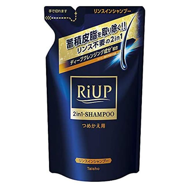 Taisho Pharmaceutical Reup Smooth Rinse-in Shampoo 350mL Refill