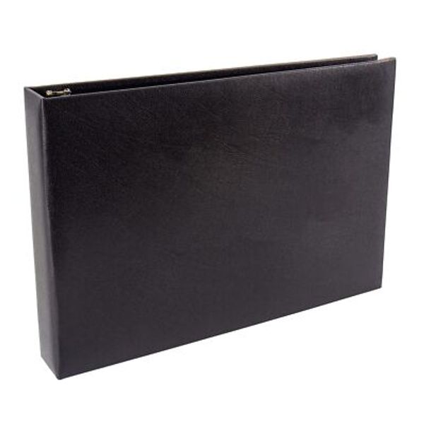 Executive 7 Ring Check Binder Textured Cover with Zipper Pouch 600 Checks