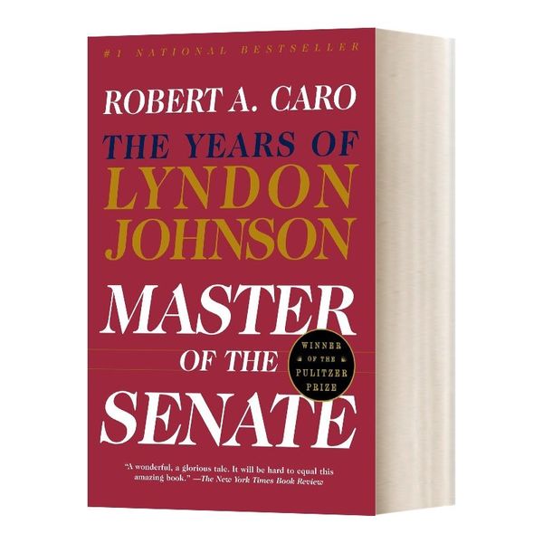 林登约翰逊传3 英文原版 Master of the Senate The Years of Lyndon Johnson III 美剧纸牌屋原型 英文版 进口英语原版书籍