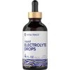 Electrolyte Drops Potassium Magnesium Chloride Hydration Support,  4 Fl Oz