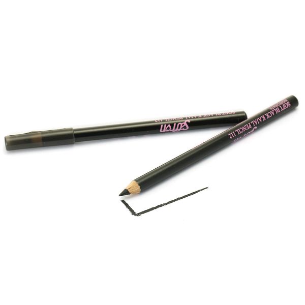 Saffron - Soft Kajal Pencil (112 Black)