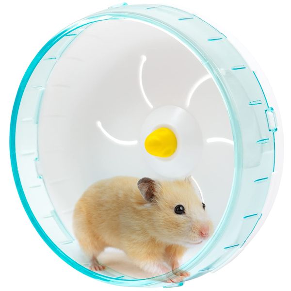 6.9 Inch Hamster Running Wheel, Silent Hamster Exercise Wheels, Mount on Hamster Cage, for Dwarf Hamster, Pet Mouse, Mice