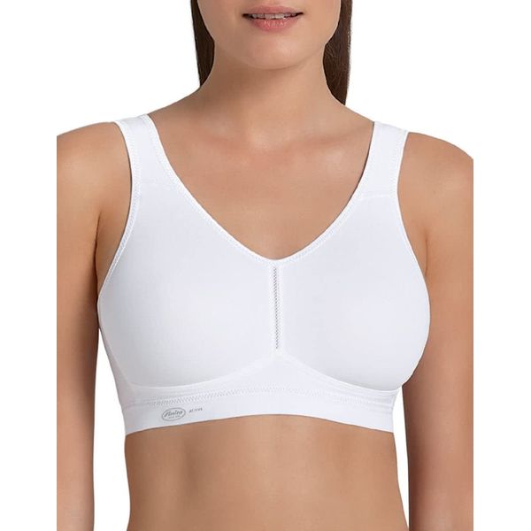 Anita Active Light and Firm Wire-Free Sports Bra, 40A, White