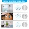 4 Pack Indoor Wall Mount for Yi Home Security Camera, No Punching, Extremely Simple Installation (Camera is NOT Included)