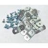 100 Pack 1/8" Offset Clips with Screws Pro Quality